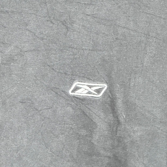 Vintage VTG Black Reebok Mens XL Stitched Logo Short Sleeve Size XL Activewear - Picture 3 of 5